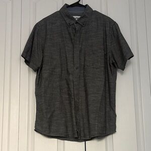 Hurley Charcoal Casual Button Down Shirt